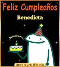 GIF Flork meme Cumpleaños Benedicta